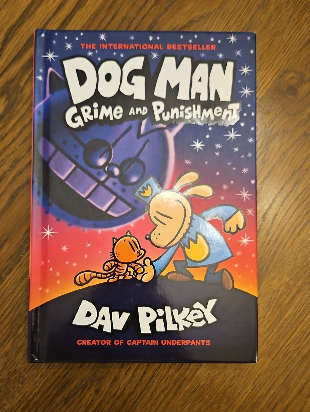 Scholastic Dog Man: Grime and Punishment Hardcover Graphic Novel